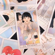 Love Story Tarot Card 78 Pcs Cards Deck Dive To You 12*7cm