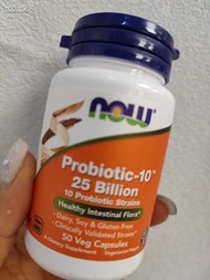 諾奧NOW Foods Probiotic-10腸爽250億益生菌50粒