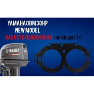 NEW MODEL YAMAHA 30HP Gasket Cylinder head (JAPAN QUALITY) 61N-11181 # 2 stroke outboard engine part