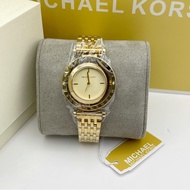 Mk Fossil stainless steel fashion watch for women