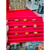 24k gold plated COIN RING READY