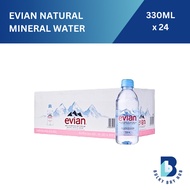 [Carton Deal] Evian Natural Mineral Water 330ml Bundle of 24