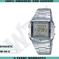CASIO DB-360-1A DATA BANK UNISEX DIGITAL WATCH DB-360 Jam Tangan Perempuan Casio Original