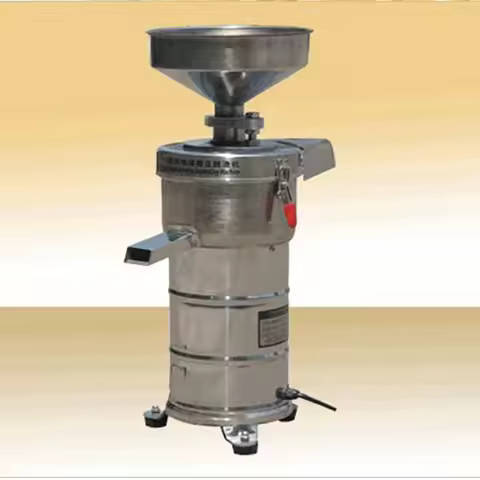 15-25kg/h 1.5kw Soybean Slag Separate Soya Bean Milk Grinding Grinder Machine Milk
