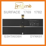 Surface 1769 1782 Battery G3HTA036H DYNK01 DYNKO1 Microsft Surface laptop 1 2 1769 1782 M1769 Bateri