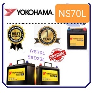 (YOKOHAMA-GOLD)BATTERY NS70 / NS70L / 55D23L  / 65D26L