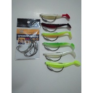 Soft Lure 6cm Hook 2/0