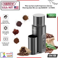 [GENUINE] Handheld Espresso coffee bean grinder, battery powered. Premium American brand HiBREW - G5
