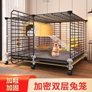 Rabbit Cage Two-Tier Platform Villa