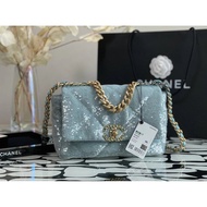 National Day Event Blue Sequin Bag