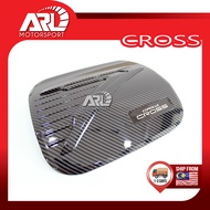Toyota Corolla Cross XG10 Petrol Cap Carbon Fiber Cover Protector For Cross (2020-2026) ARL Motorspo