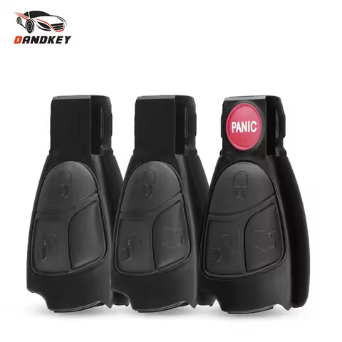 Dandkey 2/3/4 Buttons Remote Key Shell Fob For Mercedes Benz B C E ML S CLK CL Replacement Smart Car