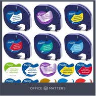 [Office Matters] [Ready Stock] DYMO LetraTag Label Tape /Refill Paper or Plastic 12MMx4M