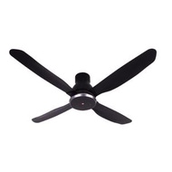 KDK DC CEILING FAN WITH REMOTE 1.4M W56WV (BLACK) - INSTALLATION CHARGES APPLIES