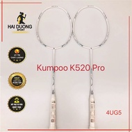 GENUINE KUMPOO K520PRO WHITE BLUE BADMINTON RACKET