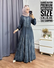 Batik Usman - Gamis Terbaru twill rayon premium pekalongan gamis twil batik cap super abstrak - Home