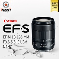 Canon Lens EF-S 18-135 mm. F3.5-5.6 IS USM NANO - รับประกันร้าน icamera 1ปี