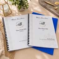 MHA Henna Practice Book (Basic/Intricate).  Buku Latihan Inai MHA (Asas/Rumit)