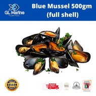 [Best Choice][Wholesale]BLACK MUSSEL 600gm /pkt ( WHOLE )