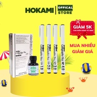 Artline Calligraphy Pen - Black ink map drawing pen size 1.0mm, 2.0mm, 3.0mm, 4.0mm HOKAMI STORE