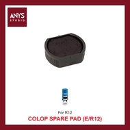 COLOP (E/R12) Spare Ink Pad for Printer R12 Self-Inking Stamp