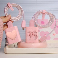 OPPO 33W 45W 18W Charger Protector Charger Plug Case 5pcs Set for OPPO 18W Fast Charging Soft Cover 