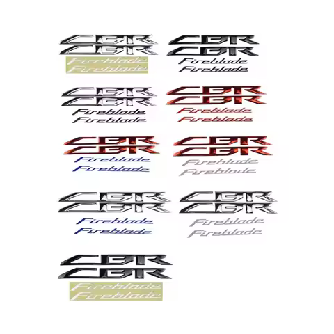 Motorcycle Stickers Decal 3D FUEL Tank EMBLEM Accessories For Honda CBR1000RR cbr1000 rr cbr 1000 rr