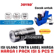 JOYKO REFILL PRICE LABELLER MX-5500M INK ROLLER JOYKO REFILL LABEL INK PRICE BLACK [5PCS] - RAJA BIG