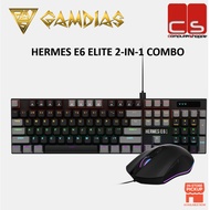 GAMDIAS HERMES E6 ELITE 2-IN-1 COMBO Mechanical Keyboard With Optical Mouse
