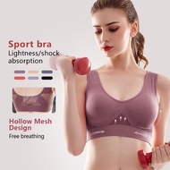 Women Sport Bra Baju Dalam Perempuan Sport Yoga Running Underwear Plus Size Sports Bra Hollow Out Pu