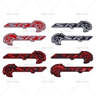 Metal Car Sticker Suitable for Dodge Cat Car Sticker Dodge Car Logo SRT Car Logo Dodge Modified Car 