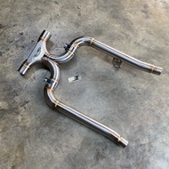 XL Pipe Triumph T100 T120 euro5 ปี 2020 ขึ้นไป DE-CAT