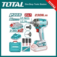 TOTAL Cordless impact driver&wrench TIWLI20236