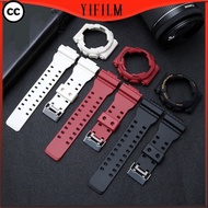 CC Casio Strap Rubber Watch Accessories For G-SHOCK Case Strap GA-110 GA100 GA-140 GA120 GA150 GA200