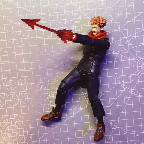 Handmade 1/12 Itadori Yuji Blood Special Effect Piece Blood Manipulation Technique Accessories For 6