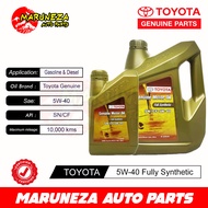 Toyota Genuine Engine Oil 5W-40 Fully Synthetic