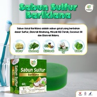 BARIKLANA SULFUR SOAP SOLUTION FOR ITCHING, eczema, tinea versicolor SULFUR HERBAL SOAP