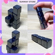 SUNWAYSTORE - Magnetic Cube Toy Children's Cube-Shaped Magnetic Toy/ 1 PCS Cube Box Magnet/