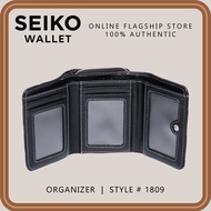 Seiko Wallet - Genuine Leather Organizer (Unisex)  - 1809