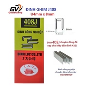 U 408J nails, U4mm industrial wood staples x 8mm long, box has 5000 U 408 wooden staples