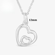 TOUS Silver Heart Motif Necklace 12 Mm TOUS Flechazo Design, Classic,