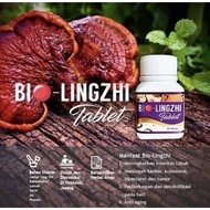 SG Wellous Bio Lingzhi mushroom 灵芝 Ganoderma lucidum 100 Tablets 100% original authentic