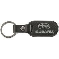 Subaru SUBARU Logo Carbon Fiber Keychain Impreza Legacy Outback OEM Genuine WRX Ascent