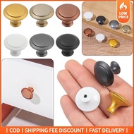 【COD&amp;Ready Stock】2pcs/lot Round Cabinet Knobs Kitchen Cabinet Drawer Pull Handle With Screw Wardrobe Furniture Hardware