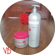 Combo Byphasse Hair Pro Shampoo (1000ml) for dyed Hair