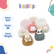 Easy Bitsy - Feather Wallet Keychain