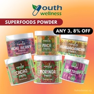 【In stock】Organicule Superfood Cacao | Maca | Acai Berry | Ashwagandha | Moringa | Beetroot Powder 1BR0