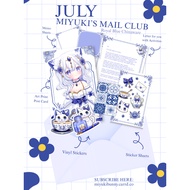 July Mail Club | Miyuki's Mail Club | Sticker Club
