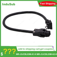 MR-J3JCBL03M-A1-H MR-J3JCBL03M-A2-H Encoder Cable HF-KP(B)/HF-MP(B) high-flex IP20 IAK3_SERVO 0.3m