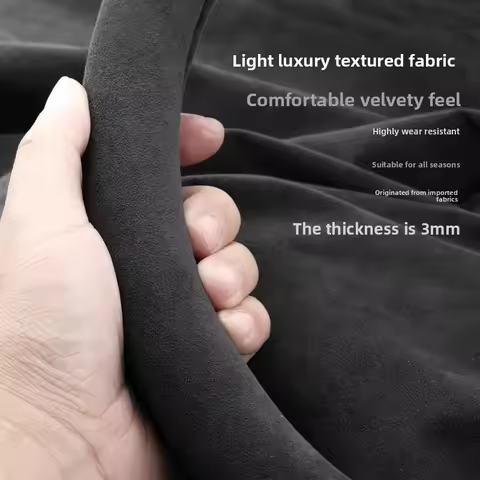 For BMW 5 Series Steering Wheel Cover 7 Series New 3 Series 325LI740X3X4X5X6X7GT6GT5GT3 Fur Grip Cov